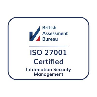 ISO 27001 certificate