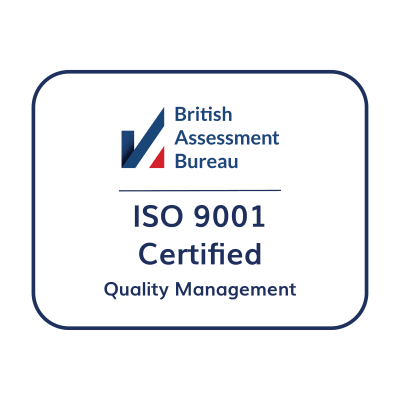 ISO 9001 certificate