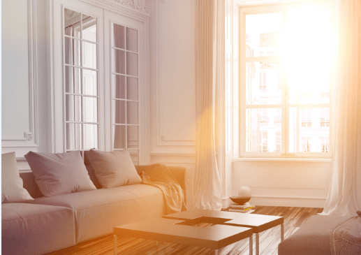 light through window