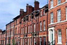 A row of terraced houses