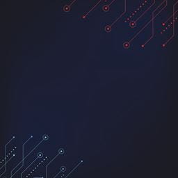 dark blue background with coloured abstract imagery