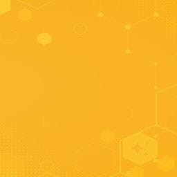 yellow background with white abstract imagery