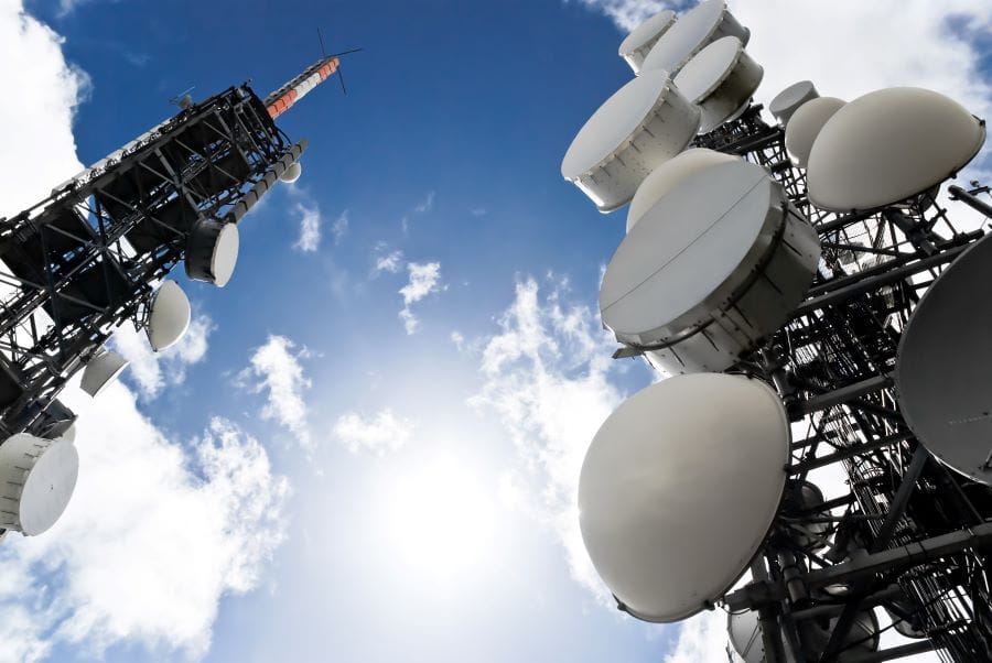 Telecoms mast
