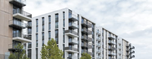 Exterior of student flats