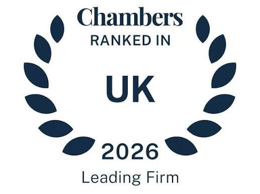 We've secured top-tier rankings in seven practice areas in the Chambers and Partners 2026 UK Guide