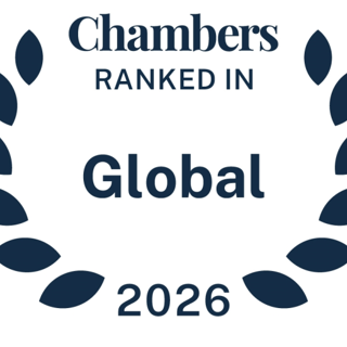 We’re recognised as a Leading Firm in the Global 2026 guide with 12 ranked departments and 19 ranked individuals.